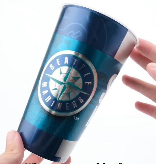 Получите этикетки с тиснением текстуры YZY для ваших чашек