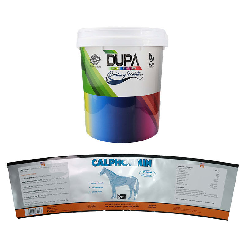 Литье под давлением ведра с покрытием в этикетке пресс-формы