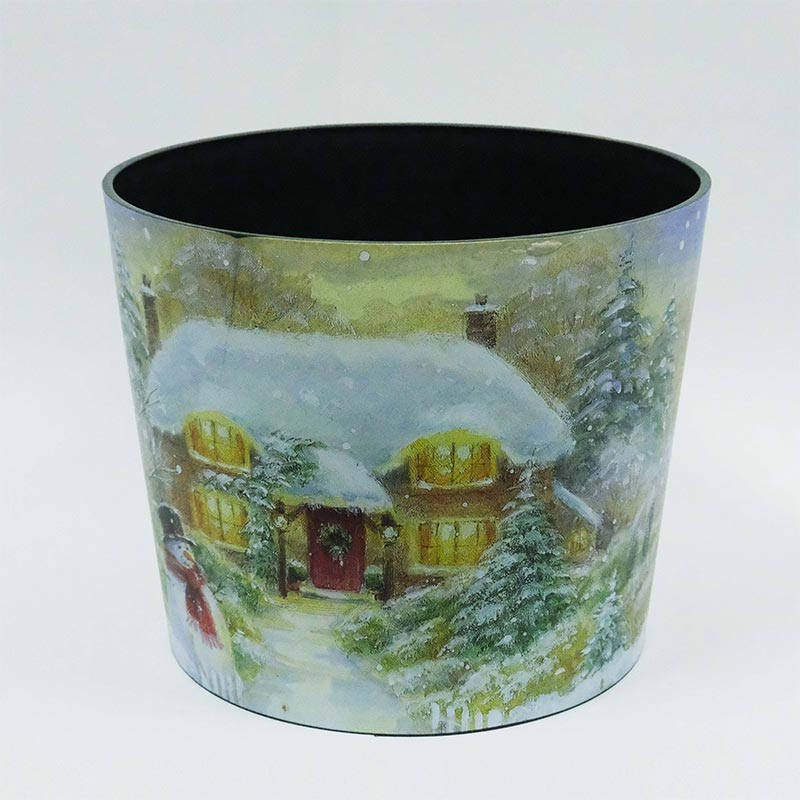 Пластиковый горшок для литья под давлением в этикетке пресс-формы